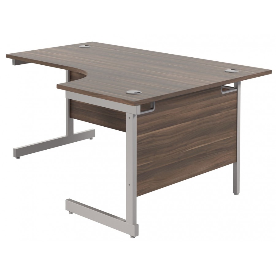 Olton Single Cantilever Corner Office Desk